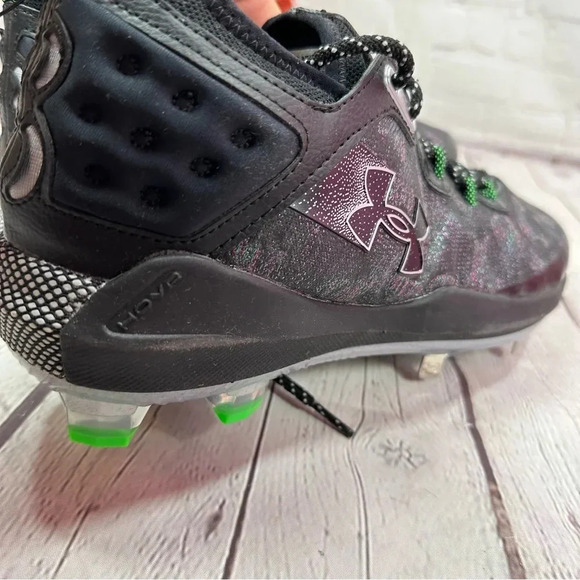 Men's Under Armour Harper 8 Low ST Metal Baseball Cleats sz 9.5 outdoor - Picture 6 of 9